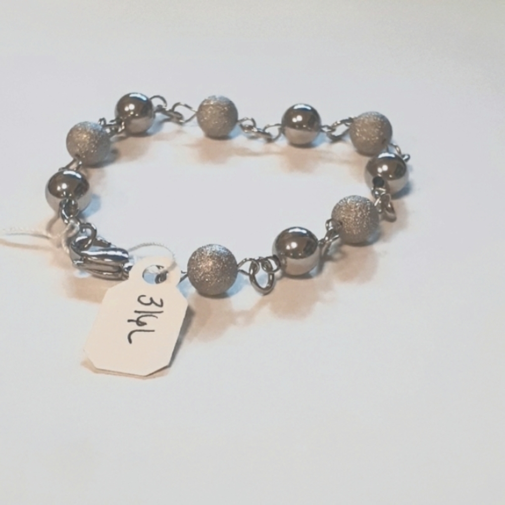 Bead Ball Bracelet stainless steel